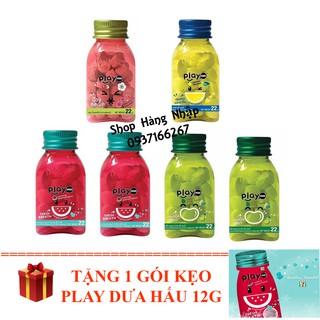 [TẶNG QUÀ] Hộp 6 hủ kẹo Play Thái Lan (dưa hấu/ táo/xí muội/xoài/chanh muối)