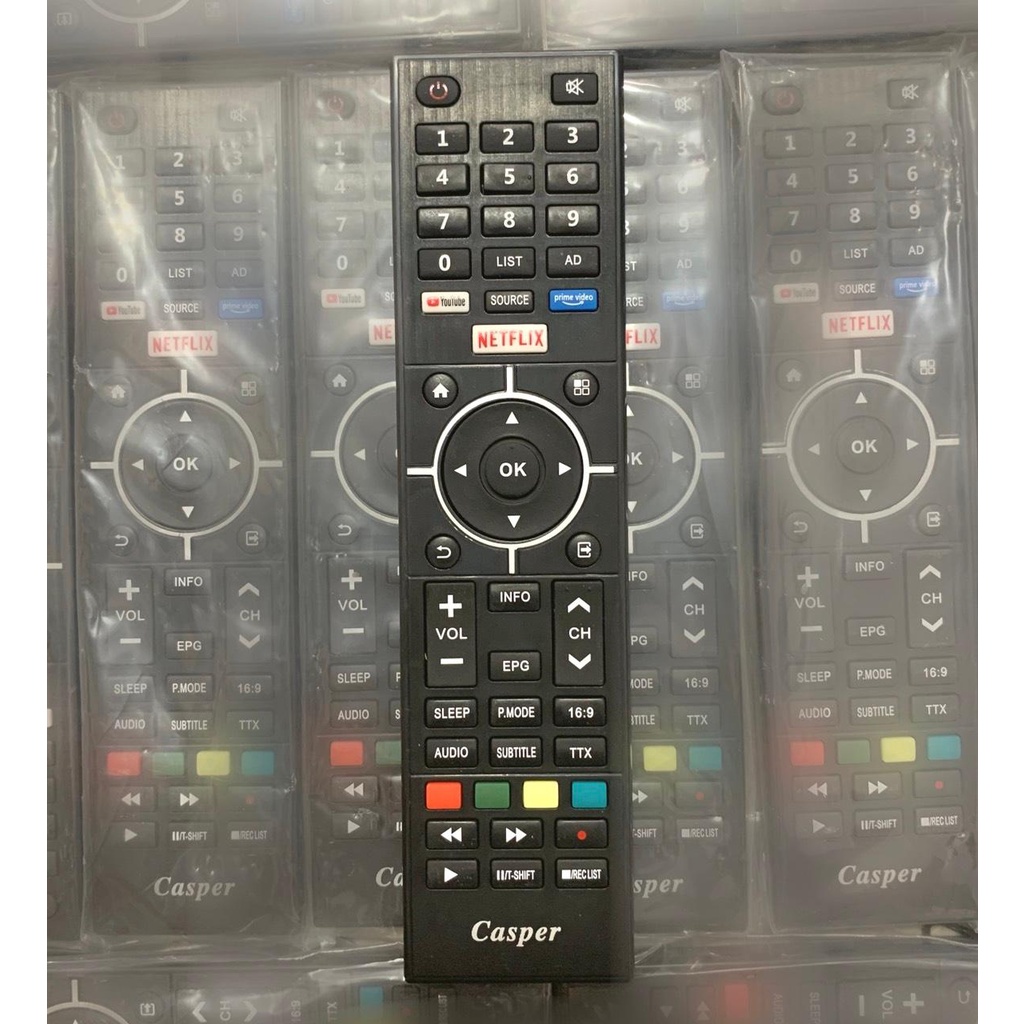 Điều khiển TV CASPER CHÍNH HÃNG Tặng PIN - REMOTE TIVI CASPER SMART