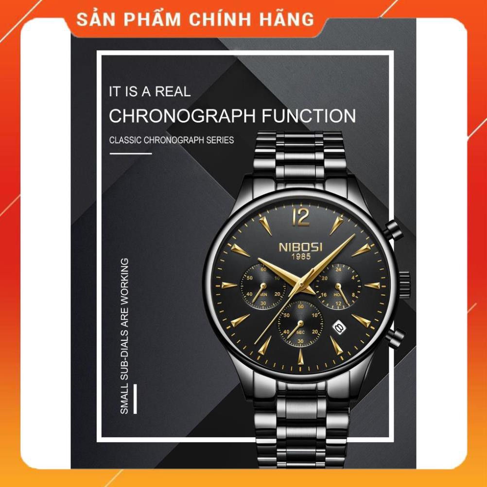ĐỒNG HỒ NAM CLASSIC NIBOSI 2326 | Đẳng Cấp Của Người Thành Công | DH0096 hktwish