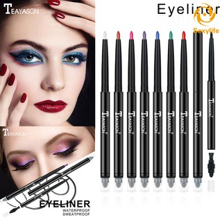 [Hàng mới về] Bút chì kẻ mắt chống nước 2 đầu nhiều màu dành cho bạn nữ