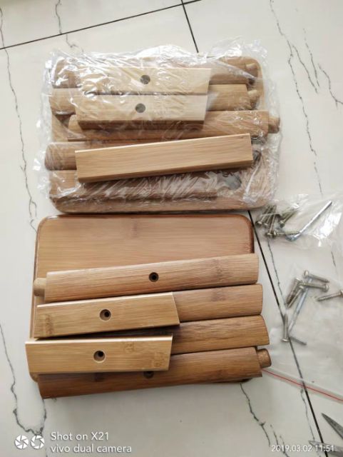 Sẵn, GHẾ ĐẨU = TRE: tròn + vuông 100%Tre Tự Nhiên