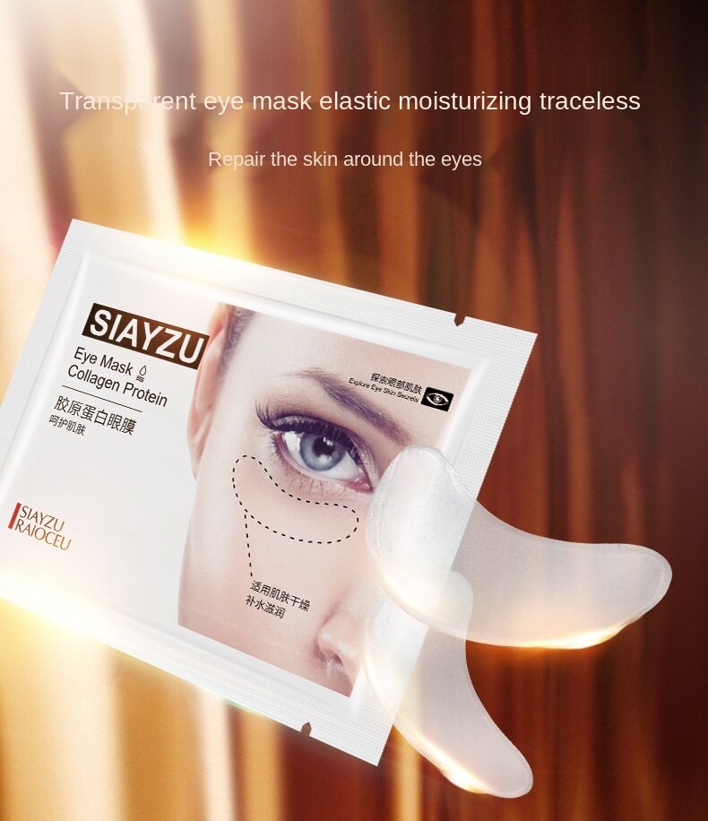 [Hàng mới về] Mặt Nạ Mắt Tinh Chất Collagen Dưỡng Ẩm Loại Bỏ Quầng Thâm Hiệu Quả | BigBuy360 - bigbuy360.vn