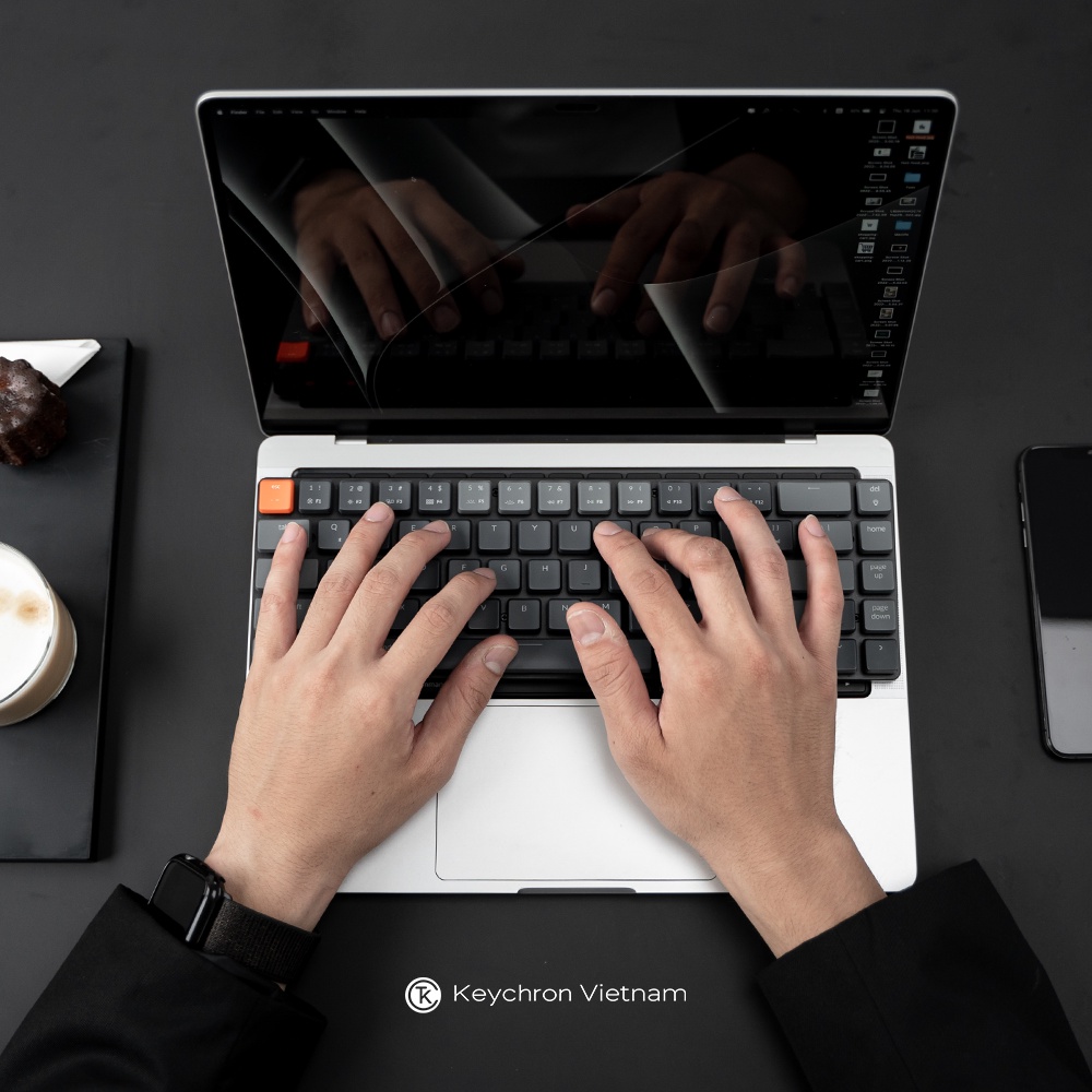 Bán phím cơ không dây Keychron K7 - White Led