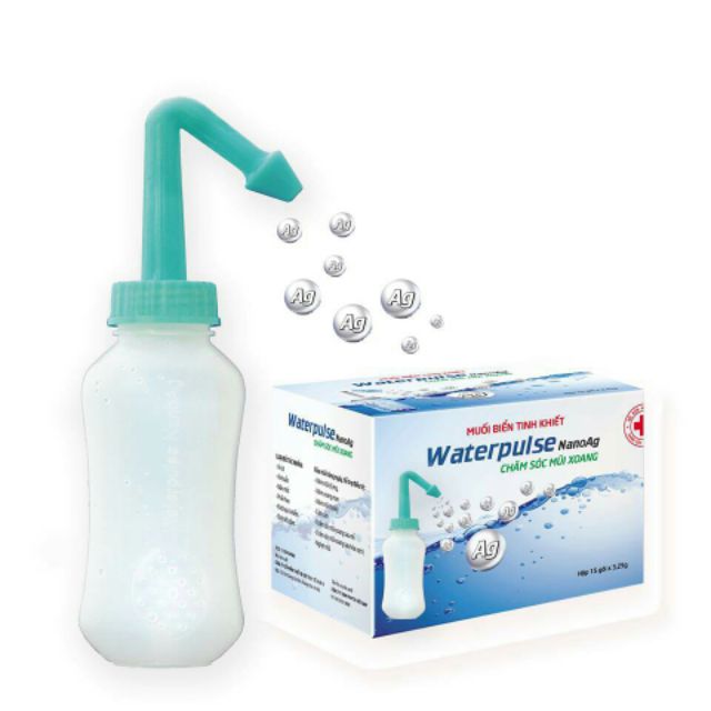 [ CHÍNH HÃNG ] Bình rửa mũi WaterPulse khuyên dùng bởi Viện Nhi TW