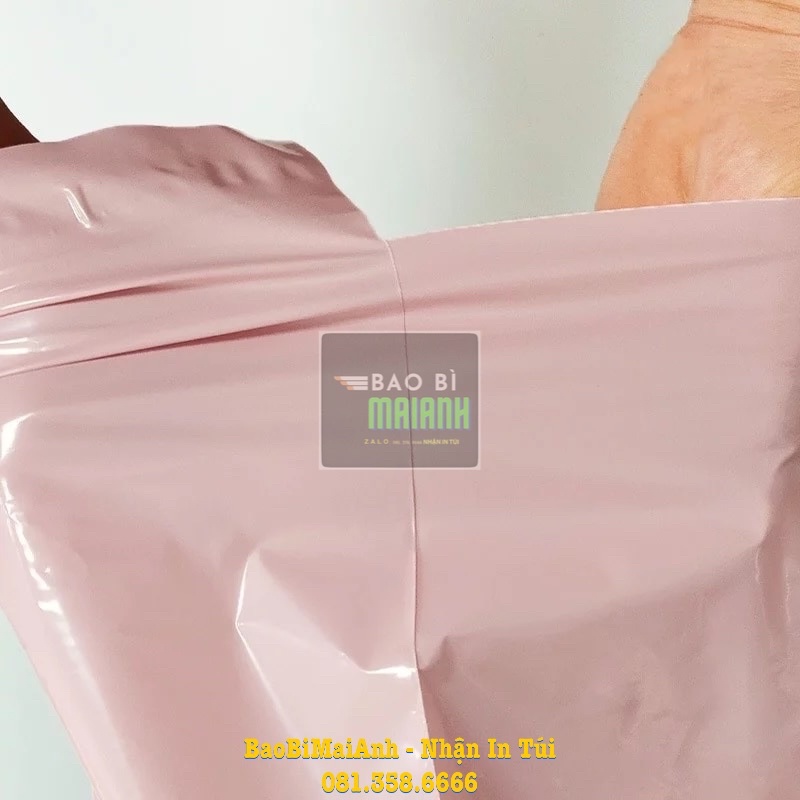 0,5KG-1KGTÚI NIÊM PHONG HÀNG Mầu HỒNG PASTEL CAO CẤPTúi ship Cod, đóng gói hàng chống bóc HÀNG PE SIÊU DAI SIÊU KÍN.