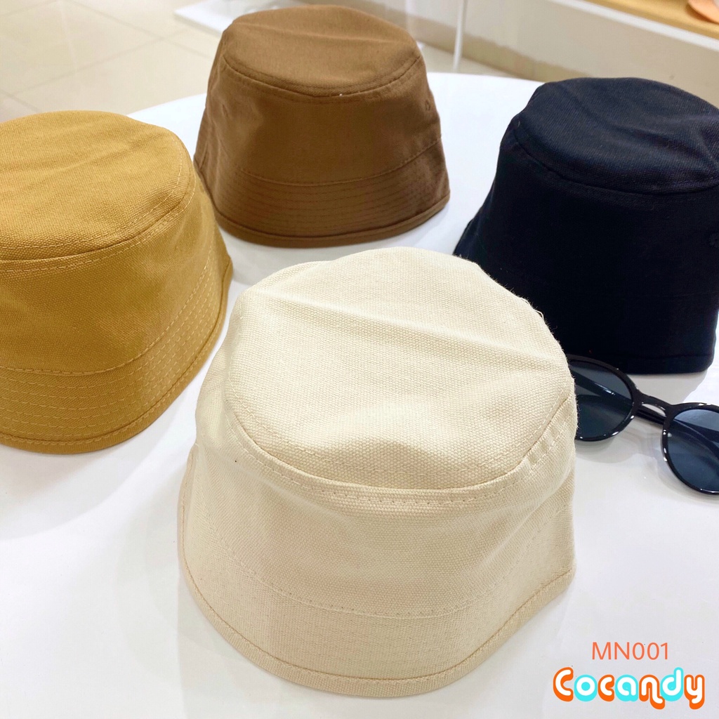 Mũ Bucket Trơn Cho Bé của COCANDY mã MN001