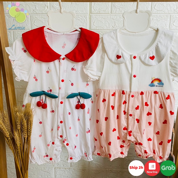Body Đùi Hè Mỏng Mát Phong Cách Tiểu Thư Cho Bé Gái Sơ Sinh 𝟑𝟐𝐁𝐃𝐃𝐔