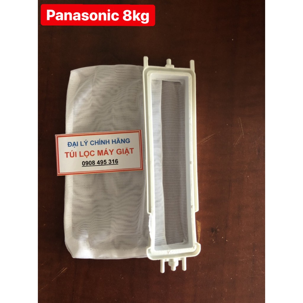 TÚI LỌC MÁY GIẶT PANASONIC 8KG - 1 TÚI TRÊN