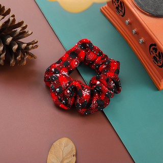 Buộc tóc scrunchies kiểu dáng Giáng sinh