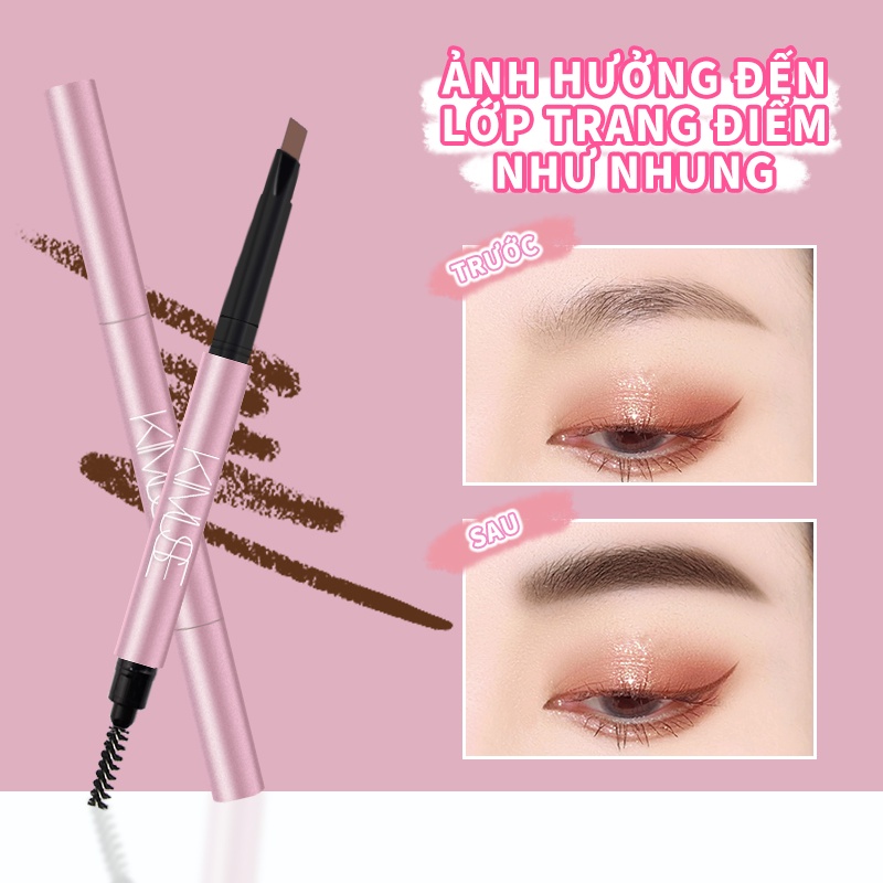 Bút chì kẻ lông mày Kimuse chống nước 10g