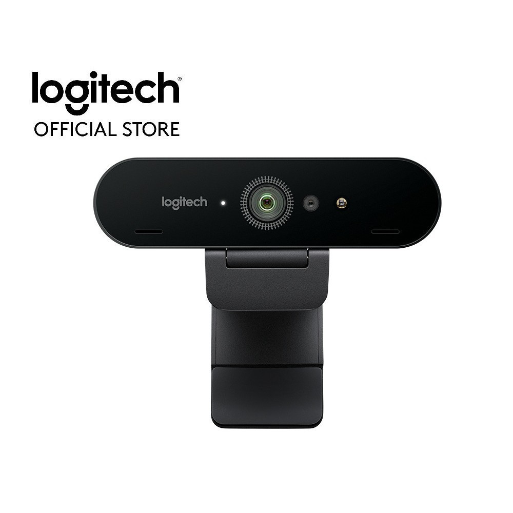 Webcam Học trực tuyến, Live Stream Học Online Logitech C1000e BRIO 4K Ultra HD - Tặng kèm Đèn led USB siêu sáng