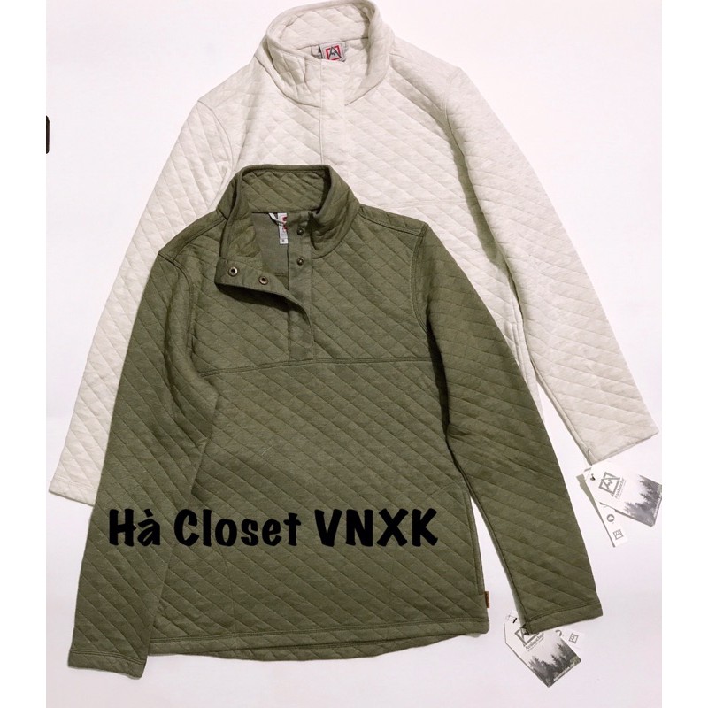 Áo khoác nỉ dài tay xuất âu chuẩn