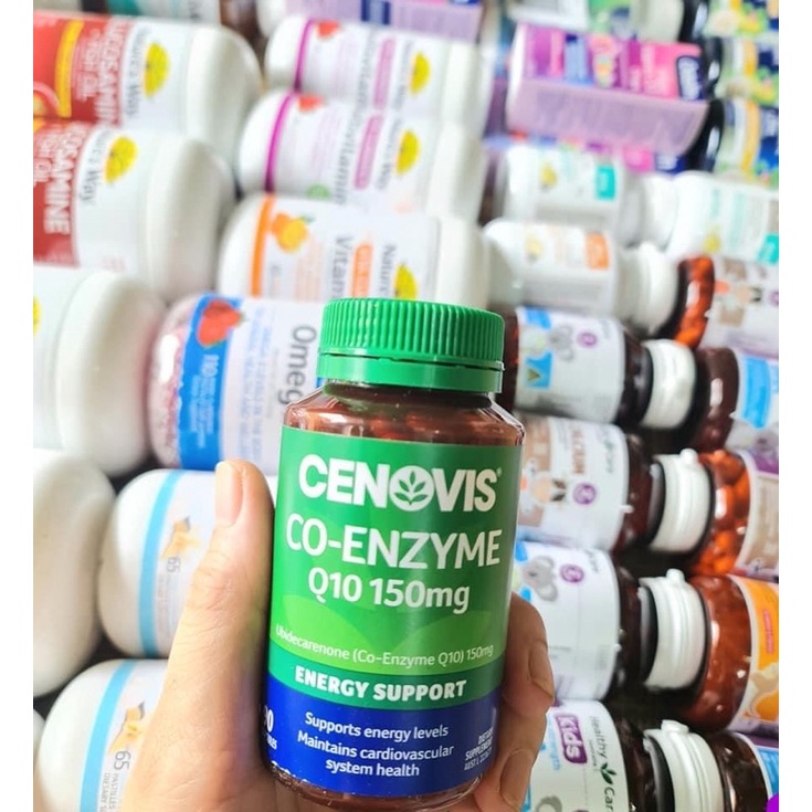♥️ Viên uống Cenovis CoEnzyme Q10 150mg 90 Capsules - Tăng cường sức khoẻ và bổ tim Cenovis CoEnzyme Q10 150mg