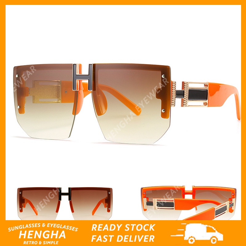 Kính Mát Gọng Kim Loại Phong Cách Retro Thời Trang Cho Nam Nữ