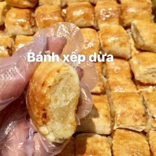 Banh xếp dừa