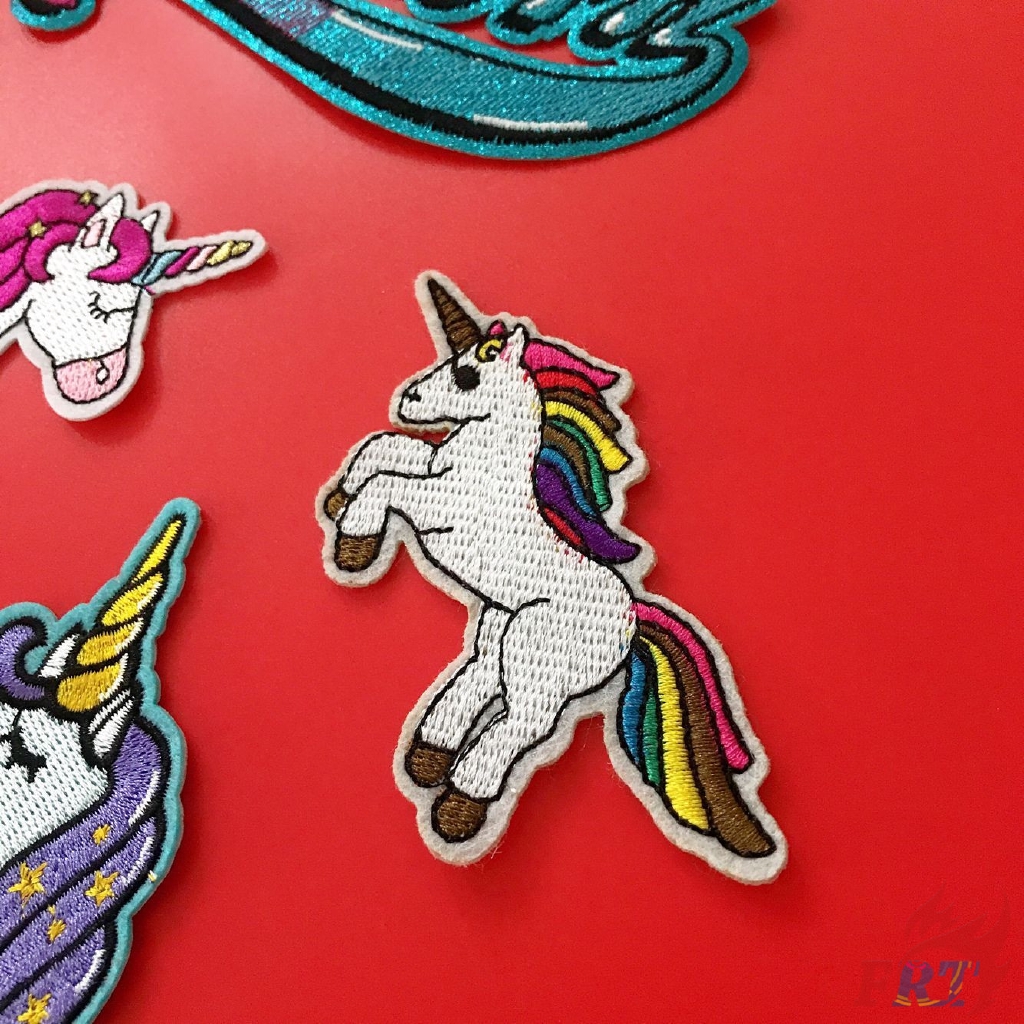 Miếng thêu trang trí quần áo hình kỳ lân tùy chọn xinh xắn