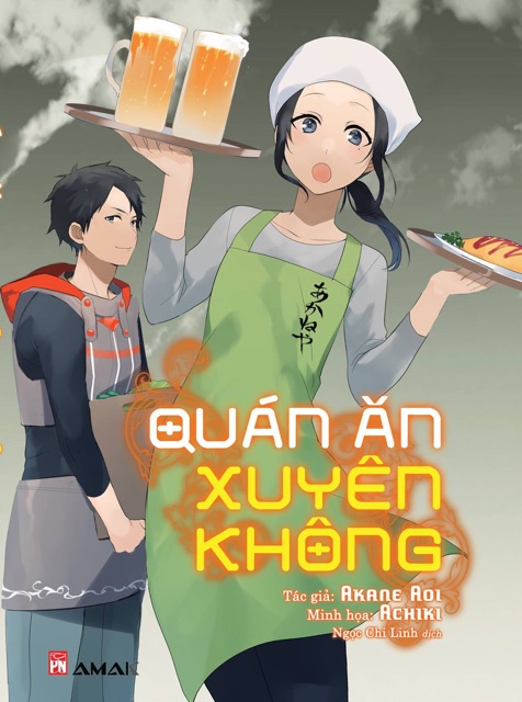 Sách - Quán ăn xuyên không ( tặng kèm 2bm bế hình món ăn)