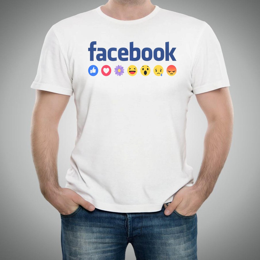 Áo thun Facebook mtt66 ( Trắng )