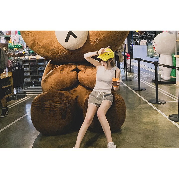 Quần short thun nữ thể thao gợi cảm, quần đùi nữ thun co dãn, mềm mịn, thấm hút mồ hôi | BigBuy360 - bigbuy360.vn