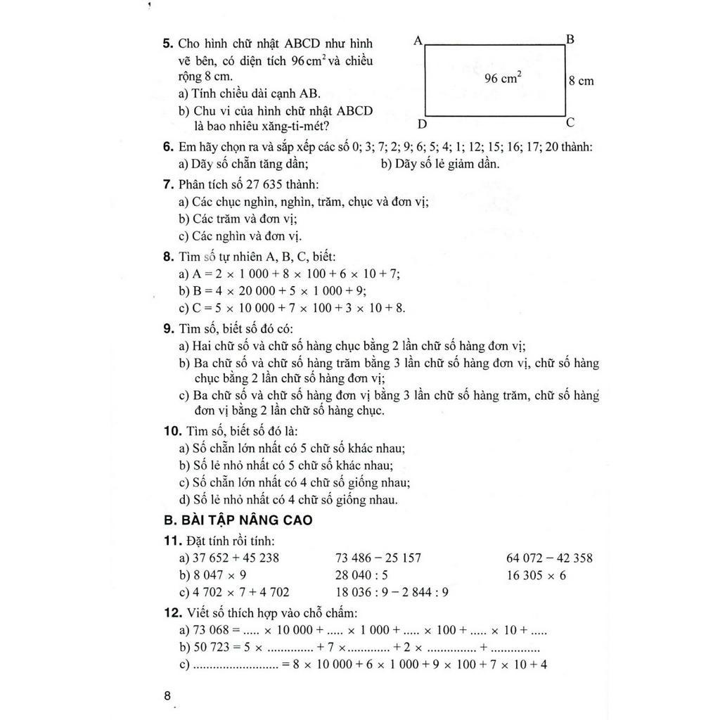 Sách - Bài Tập Và Trò Chơi Phát Triển Trí Tuệ Toán 4 (Dùng Chung Cho Các Bộ SGK Hiện Hành)