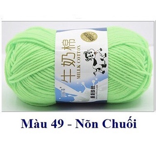 Len cuộn milk bò