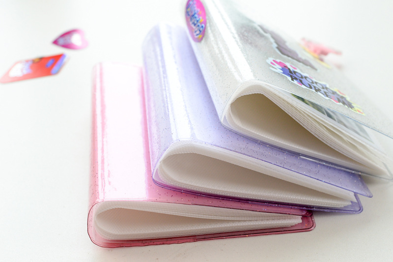 Album Đựng Ảnh 3 &quot;36 Ngăn 3 Inch Màu Thạch Kim Tuyến