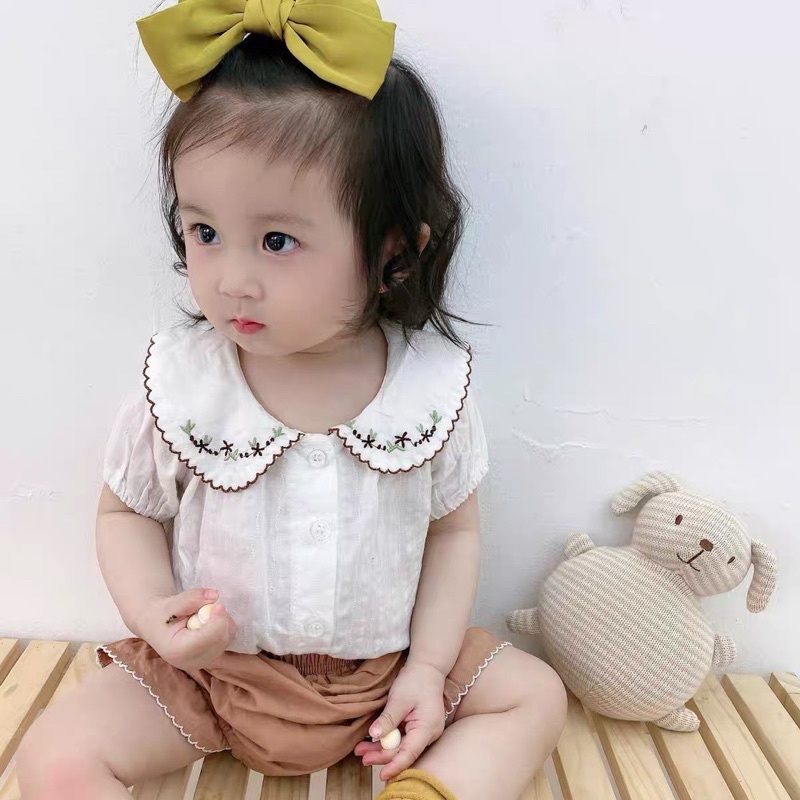 CỔ LÁ Bộ bèo cho bé mã 43055