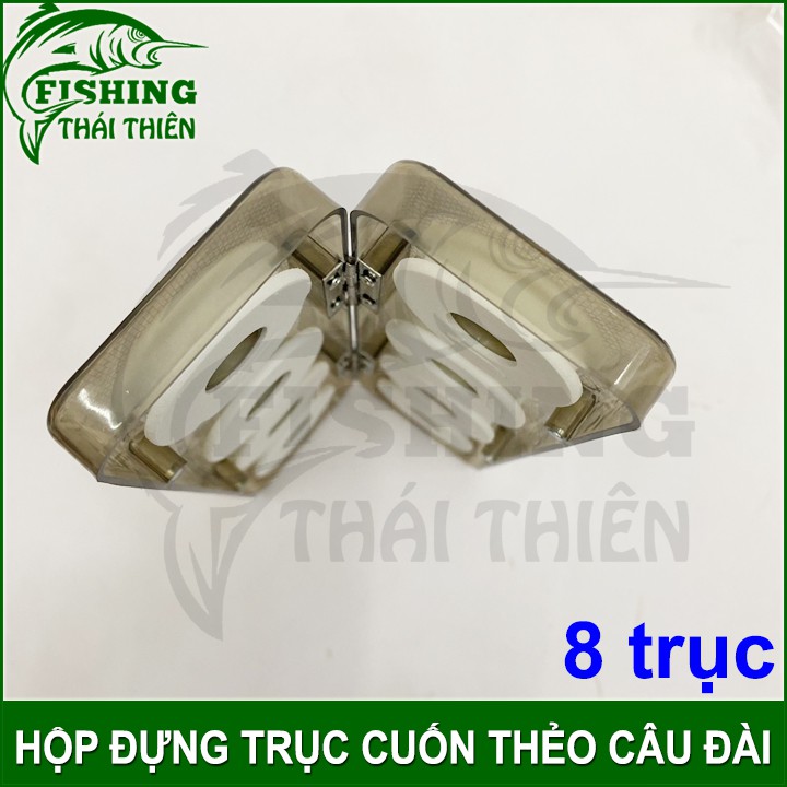 Hộp đựng trục cuốn thẻo câu đài 8 trục