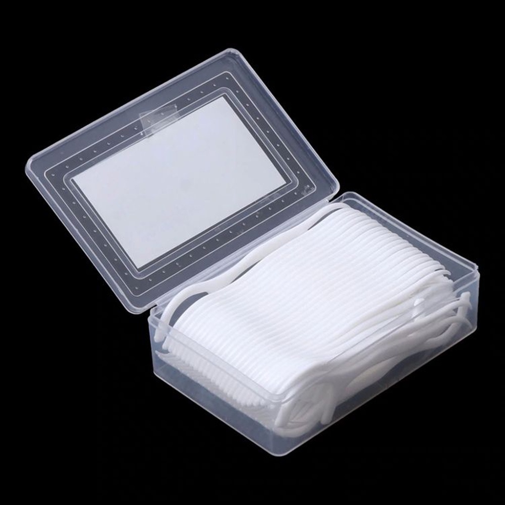 [Hàng mới về] Hộp 50 Chỉ Nha Khoa Chăm Sóc Răng Miệng