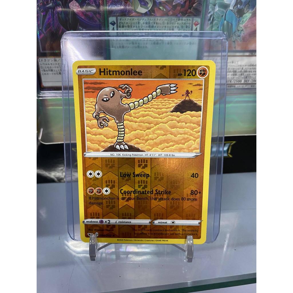 [ Dưa Hấu Yugioh ] Lá bài thẻ bài Pokemon Hitmonlee