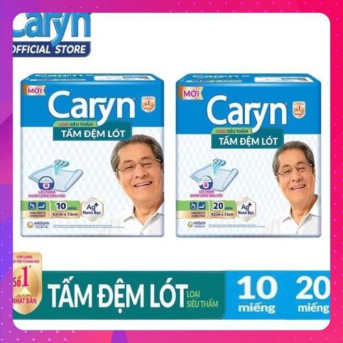 Miếng đệm lót caryn siêu thấm 20 miếng bảo vệ chống tràn