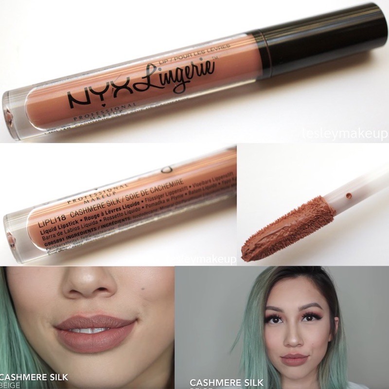 Son kem lì chính hãng NYX Lingerie Liquid Matte Lipstick Chính hãng