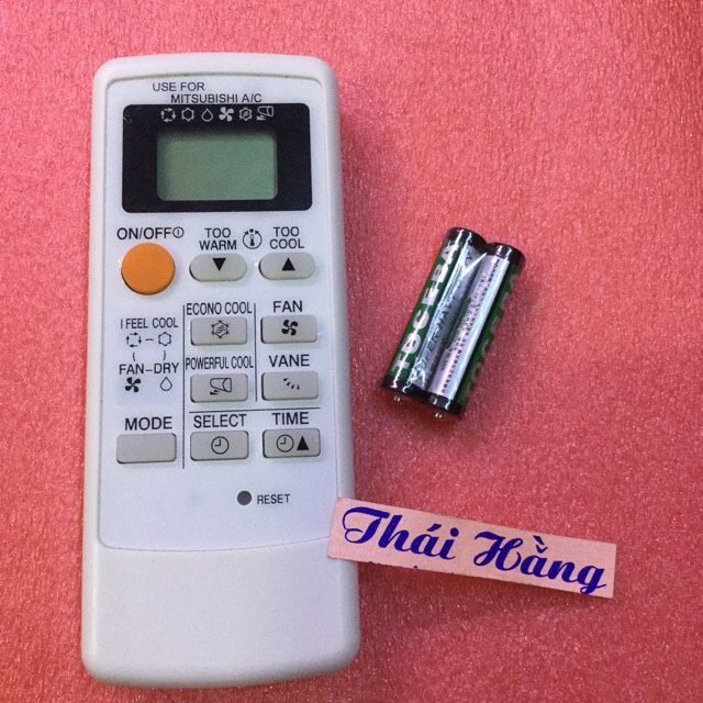 Điều khiển điều hoà MIÍTUBISH cả pin