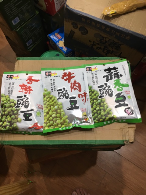 [Mã 154FMCGSALE giảm 8% đơn 500K] HẠT ĐẬU HÀ LAN RANG TỎI ỚT GÓI 80GRAM