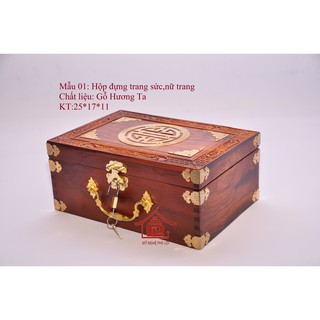 Hộp đựng trang sức cao cấp thọ đồng