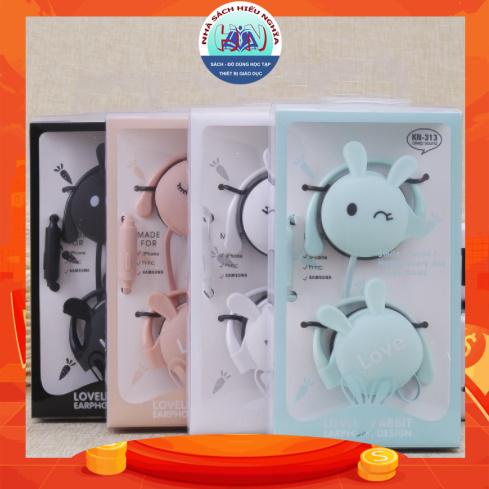 Tai nghe hoạt hình chất lượng cao gấu thỏ