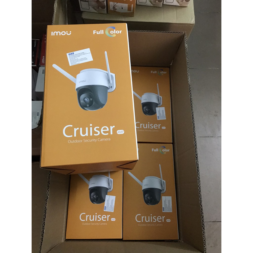 Camera 4M PTZ (XOAY 360) WIFI Ngoài Trời IMOU IP - S42FP CRUISER 2K Màu Ban Đêm | BigBuy360 - bigbuy360.vn