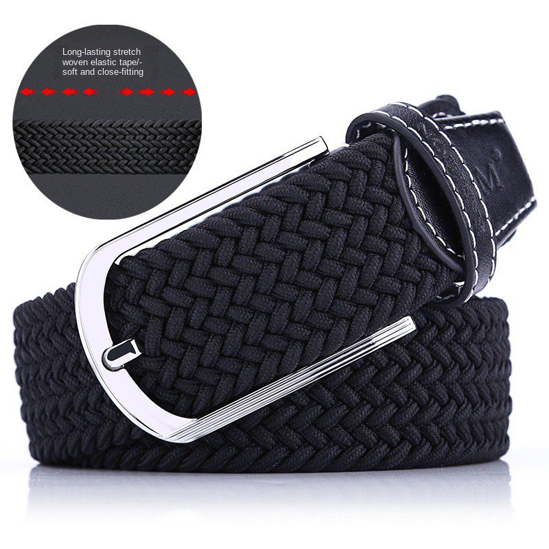 Thắt Lưng Chơi golf Vải Dệt Co Giãn Phong Cách Thể Thao Ngoài Trời Cỡ Lớn Cho Nam Và Nữ