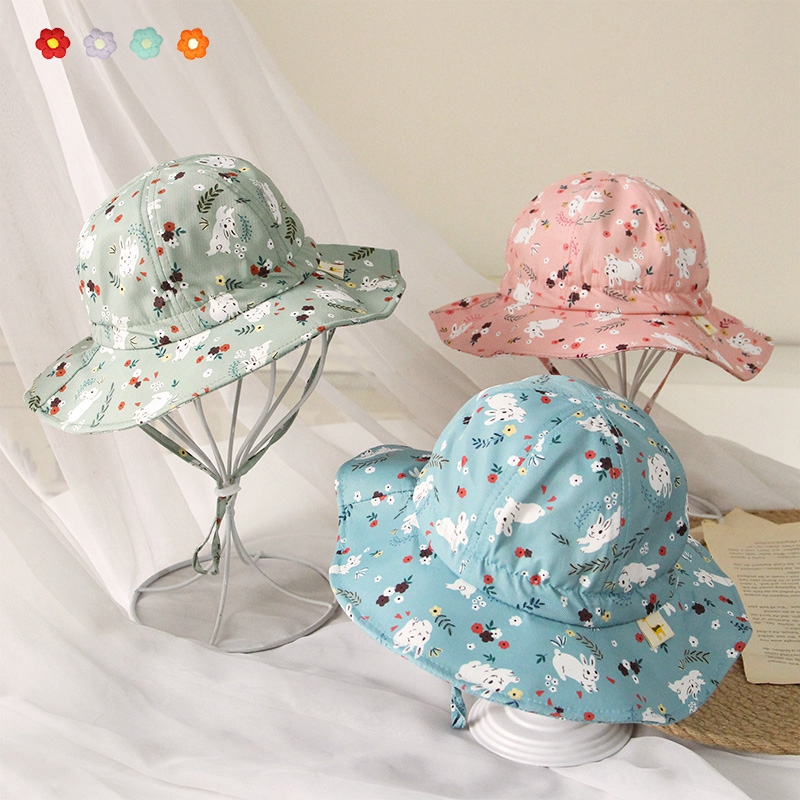 Nón Bucket Hình Động Vật Phong Cách Hàn Quốc Cho Bé
