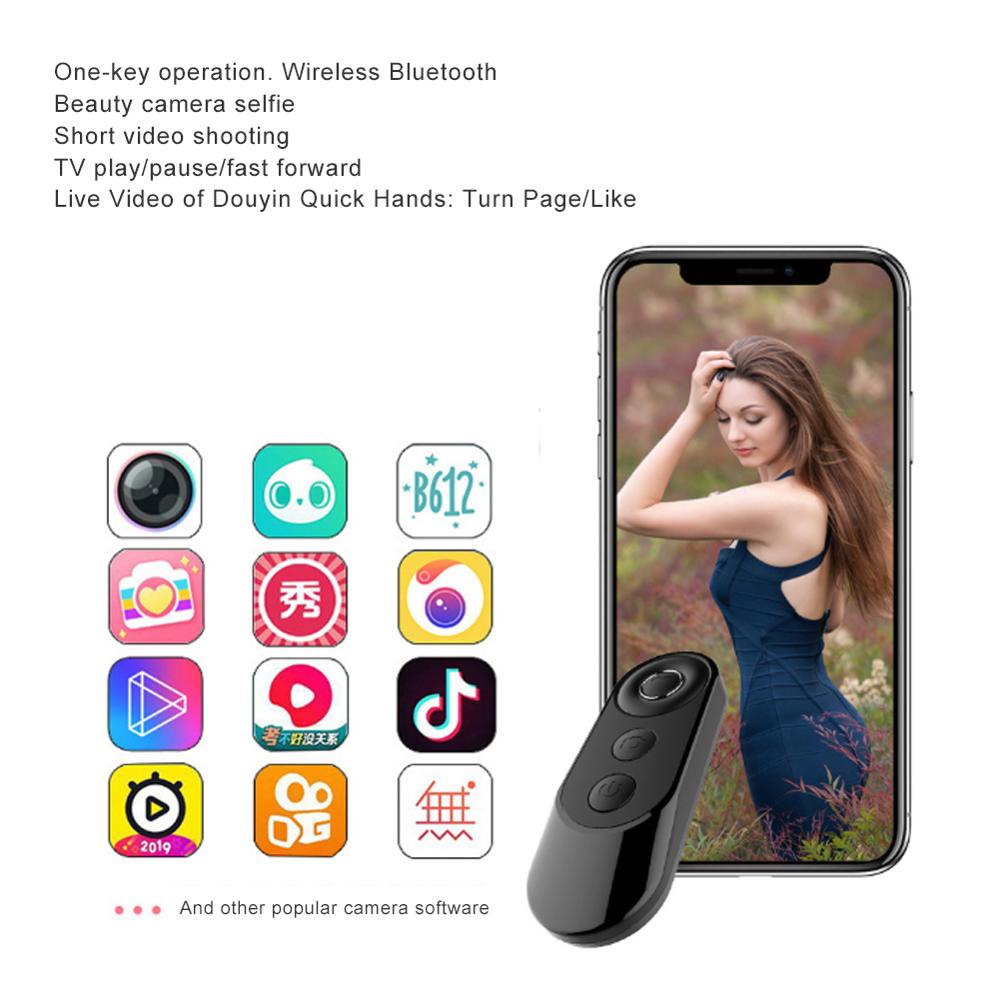 Nút Bấm Điều Khiển Bluetooth Chụp Ảnh Selfie Cho Máy Ảnh