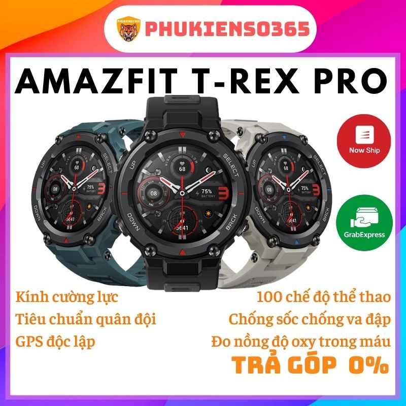 Đồng Hồ Thông Minh Amazfit TRex Pro Bảo hành 12 tháng