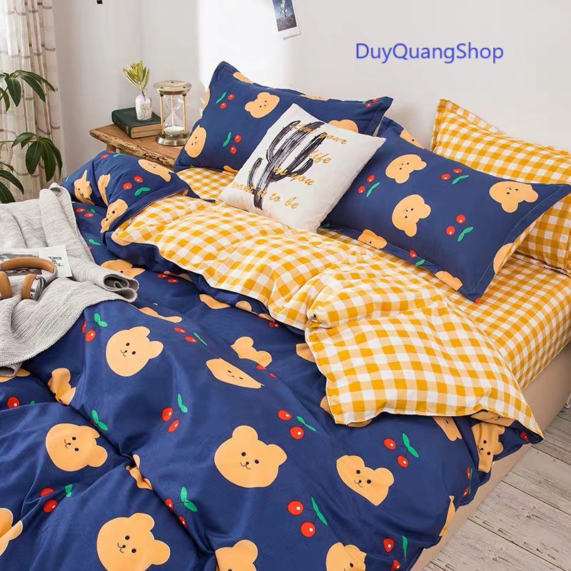 Cotton Poly Nhập Khẩu - Đầu Gấu Vàng SP001109