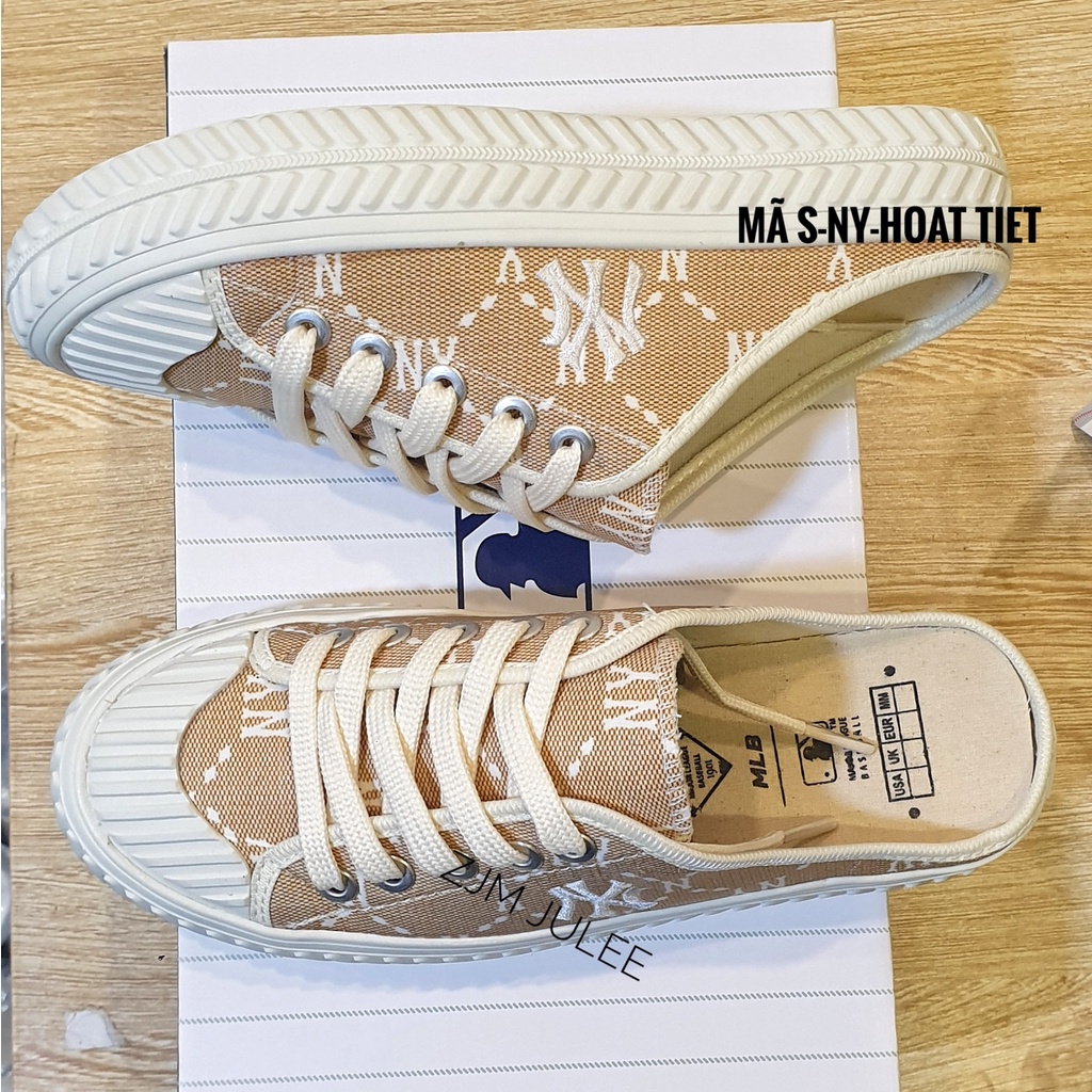 Sục nữ NY canvas cao cấp full màu - chữ thêu nổi xịn