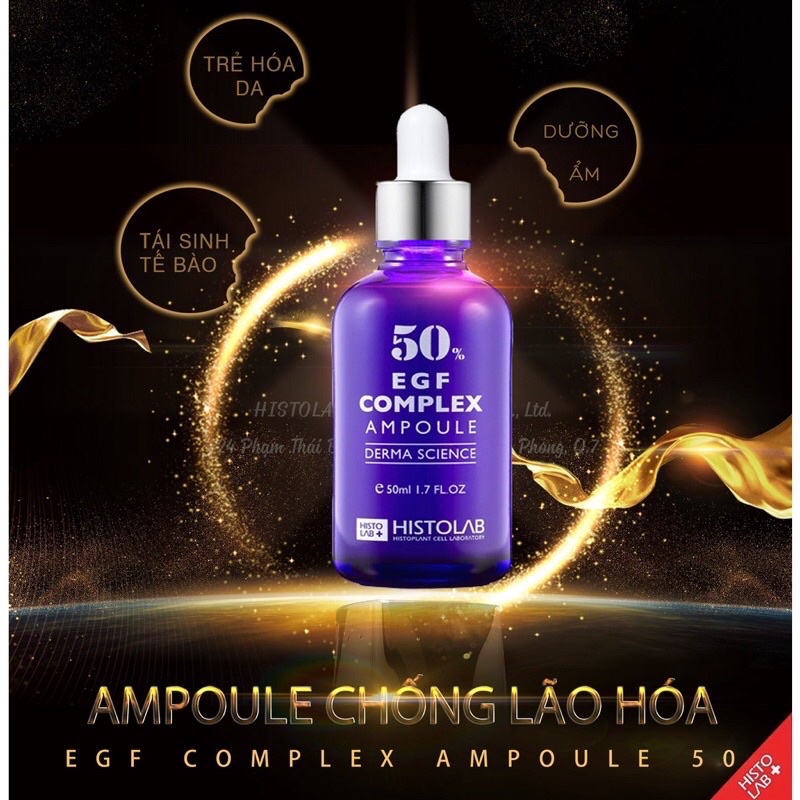 SERUM CẤP ẨM HISTOLAB - TINH CHẤT CẤP ẨM 62% HYALURON COMPLEX AMPOULE