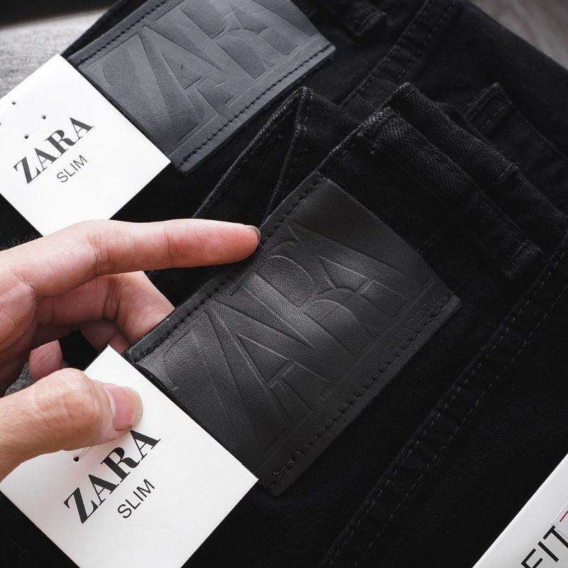 QUẦN JEAN NAM BIGSIZE MÀU ĐEN FORM SLIMFIT