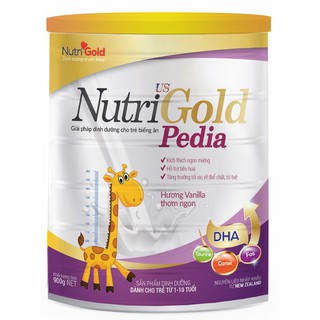Sữa bột Nutri Gold Pedia 900g Dành cho trẻ biếng ăn