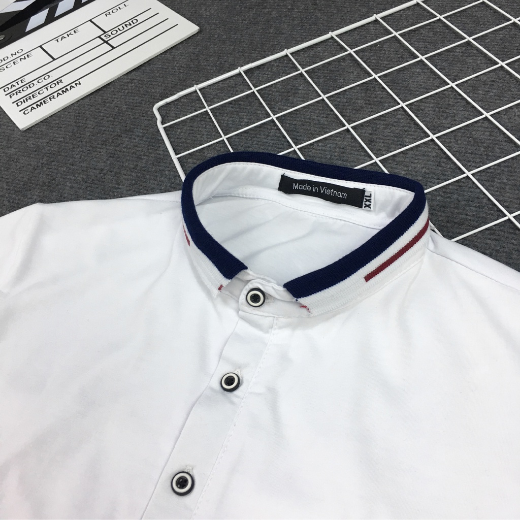 Áo Thun Nam Polo Cotton Mềm Mịn TFUN mã TT8 chất liệu thun co giãn Phong Cách Hàn Quốc Đẹp