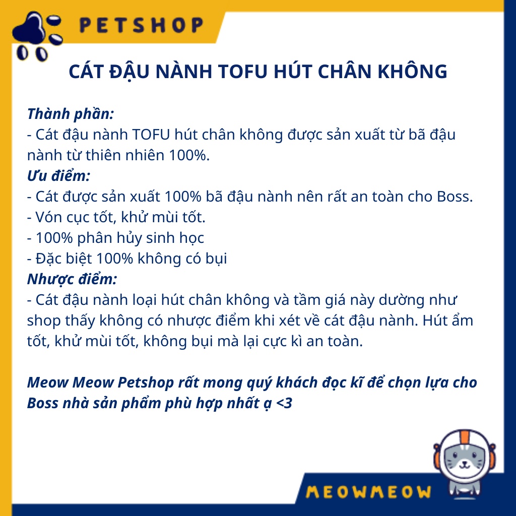 Cát đậu nành cho mèo Cature Natural | Túi 5.5L ~ 2.5KG | Cát vệ sinh cho mèo Cature thành phần hữu cơ an toàn.