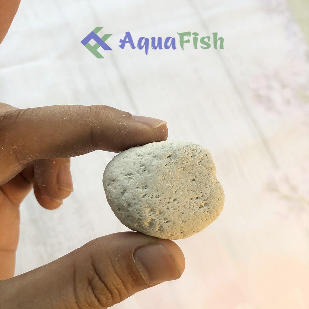 Nham Thạch Trắng - Đá Lông Vũ 1kg ( vật liệu lọc nước bể cá)