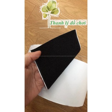 Miếng Dán Gai Dính rộng 11cm, Khóa Nhám Dán Xé 2 Mặt Có Keo Dính Cố Định Vi Trí Thảm, đồ Đùng Trống Trượt Đa Năng